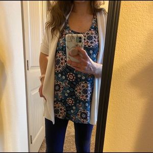 LOFT tunic tank in paisley print (3/$15) ☀️